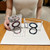 iPhone Duo Acrylic PC Magnetic Phone Case with 360-degree Rotating Ring Holder - Blue