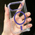iPhone Duo Acrylic Transparent Magnetic Phone Case - Purple