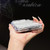 iPhone Duo Acrylic Transparent Magnetic Phone Case - White