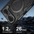 iPhone Duo CD Texture Sliding Camshield Magnetic Holder Phone Case - Purple