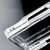 iPhone Duo Clear Spring Hinge PC Shockproof Phone Case with Front Cover - Transparent