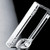 iPhone Duo Clear Spring Hinge PC Shockproof Phone Case with Front Cover - Transparent