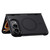 iPhone Duo Crazy Series Integrated Privacy Film Skin Feel Center Axis Magnetic Phone Case - Black