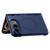 iPhone Duo Crazy Series Integrated Privacy Film Skin Feel Center Axis Magnetic Phone Case - Navy Blue