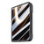 iPhone Duo Crazy Series Integrated Privacy Film Skin Feel Center Axis Magnetic Phone Case with Lens Holder - Black