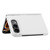iPhone Duo Crazy Series Integrated Privacy Film Skin Feel Center Axis Phone Case - Silver