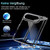 iPhone Duo Crystal Acrylic Flat Phone Case - Black