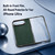 iPhone Duo Electroplated 3D Embossed Magnetic Integrated Film Phone Case - Black