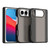 iPhone Duo Fan Dun Series TPU Hybrid PC Frosted Central Axis Phone Case - Black