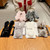 iPhone Duo Foldable Plush Rabbit TPU Phone Case - Light Grey
