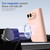 iPhone Duo Full Cover HD Integrated Magnetic Hinge Folding Phone Case - Pink