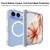 iPhone Duo imak Ice Crystal Series Micro Airbag Shockproof Magnetic Phone Case - Transparent
