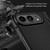iPhone Duo Integrated Flip Cover Holder Spray-Coated Finish Phone Case - Silver