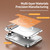 iPhone Duo Integrated Glass Scratch Resistant Magnetic Phone Case - Orange