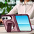 iPhone Duo Invisible Fold Holder Magnetic Phone Case - Cherry Red