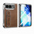 iPhone Duo Invisible Stand Design Integrated Film Phone Case - Brown