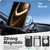iPhone Duo Kalebol Slim MagSafe Ring Magnetic Card Bag Leather Phone Case - Black