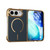 iPhone Duo Kevlar Texture Magnetic Integrated Film Phone Case - Blue