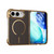 iPhone Duo Kevlar Texture Magnetic Integrated Film Phone Case - Brown