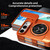 iPhone Duo Lens Sliding Window Multifunctional Magnetic Shockproof Phone Case - Red