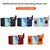 iPhone Duo Lens Sliding Window Multifunctional Magnetic Shockproof Phone Case - Titanium Gray