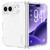 iPhone Duo LeReach TOC Clear Series Composite Armor TPU Acrylic Hybrid Shockproof Phone Case - Transparent