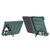 iPhone Duo Magic Shield Camera Lens Holder Foldable PC Shockproof Phone Case - Dark Green