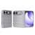 iPhone Duo Magic Shield Camera Lens Holder Foldable PC Shockproof Phone Case - Grey
