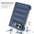 iPhone Duo Magic Shield Camera Lens Holder Foldable PC Shockproof Phone Case - Wine Red