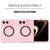 iPhone Duo Magsafe Magnetic Folding PC Phone Case - Pink