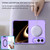 iPhone Duo Magsafe Magnetic Folding PC Phone Case - Purple