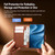iPhone Duo QIALINO Classics 3rd Genuine Leather Phone Case - Dark Brown