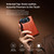 iPhone Duo QIALINO Vintage Calfskin Genuine Leather Phone Case - Light Brown