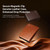 iPhone Duo QIALINO Vintage Calfskin Genuine Leather Phone Case - Light Brown