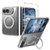 iPhone Duo Scratch-proof Transparent Rotating Holder Magnetic Phone Case