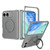 iPhone Duo Skin Feel Rotating Holder Magnetic Phone Case - Dark Grey