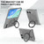 iPhone Duo Skin Feel Rotating Holder Magnetic Phone Case - Dark Grey