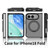 iPhone Duo Skin Feel Rotating Holder Magnetic Phone Case - Pink