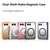 iPhone Duo Spring Hinge Protection Magnetic Phone Case - Black
