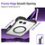 iPhone Duo Spring Hinge Protection Magnetic Phone Case - Black