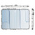 iPhone Duo TPU + PC Hybrid 2.5mm Thick Hinge Shockproof Magnetic Phone Case - Transparent