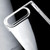 iPhone Duo Transparent PC Dual Axis Shockproof Phone Case with Lens Cover