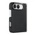 iPhone Fold Fine-grained Vegan Leather Dual-Hinge Magnetic Phone Case - black