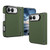 iPhone Fold Fine-grained Vegan Leather Dual-Hinge Magnetic Phone Case - Green