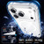 4 in 1 Set Clear Magnetic Phone Case with Screen Film + Lens Protector + Card Bag iPhone 18 Pro Max - Transparent