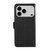iPhone 18 Pro Max / 17 Pro Max ABEEL Side-Magnetic Litchi Pattern Leather RFID Phone Case - Black