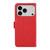 iPhone 18 Pro Max / 17 Pro Max ABEEL Side-Magnetic Litchi Pattern Leather RFID Phone Case - Red