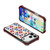 iPhone 18 Pro Max / 17 Pro Max Acrylic Four-Corner Shockproof Heart Pattern Magnetic Phone Case - Brown