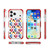 iPhone 18 Pro Max / 17 Pro Max Acrylic Four-Corner Shockproof Heart Pattern Magnetic Phone Case - Red