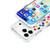 iPhone 18 Pro Max / 17 Pro Max Acrylic Four-Corner Shockproof Heart Pattern Magnetic Phone Case - Transparent White